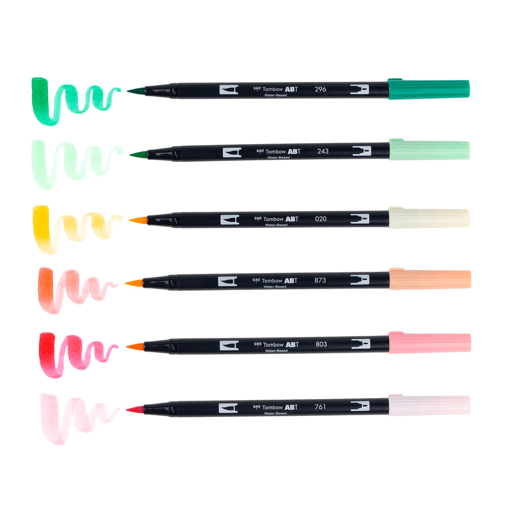 
                      
                        Tombow Dual Brush Pens, 6/set
                      
                    