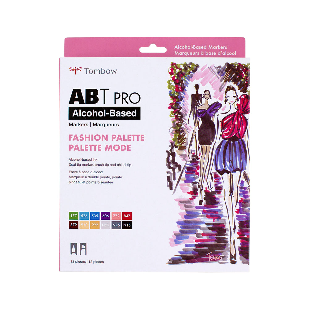 ABT PRO Alcohol-Based Art Markers: Fashion Palette