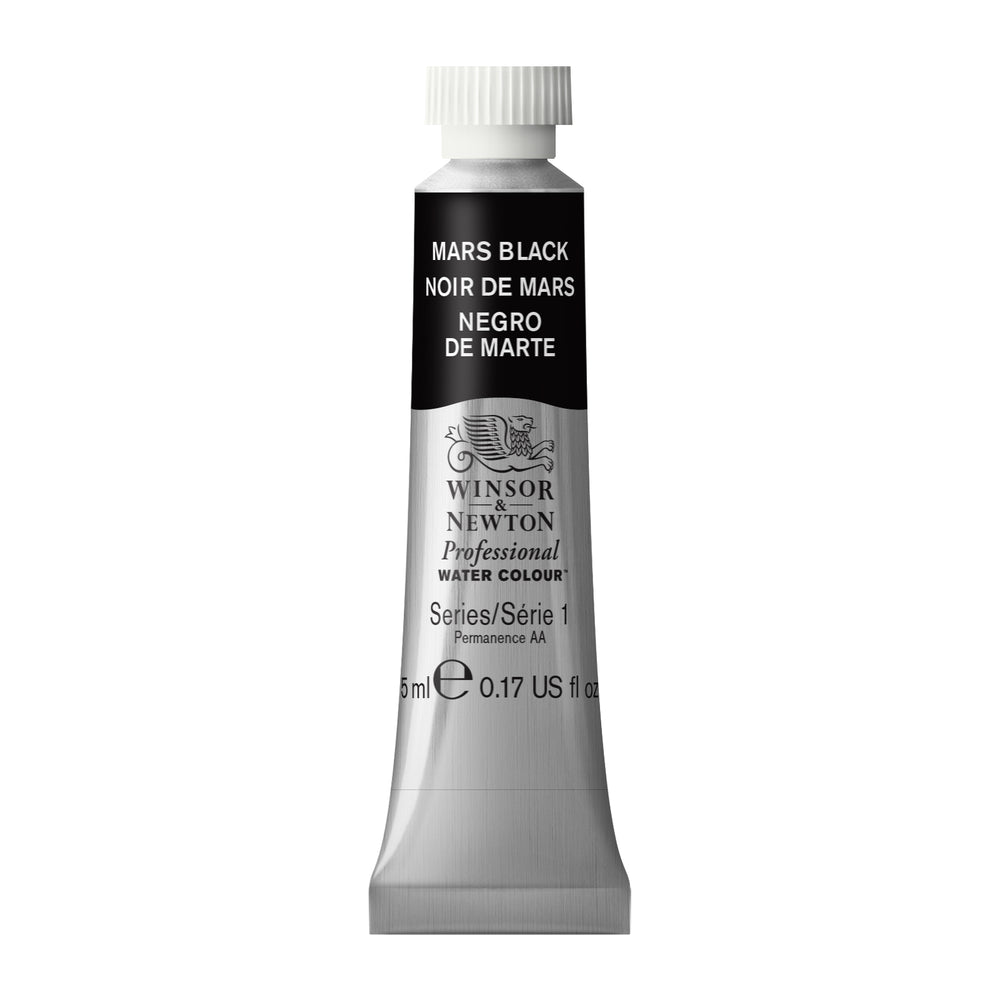 
                      
                        Winsor & Newton Professional Watercolor Tubes, 5ml - Shades of White, Grey & Black
                      
                    