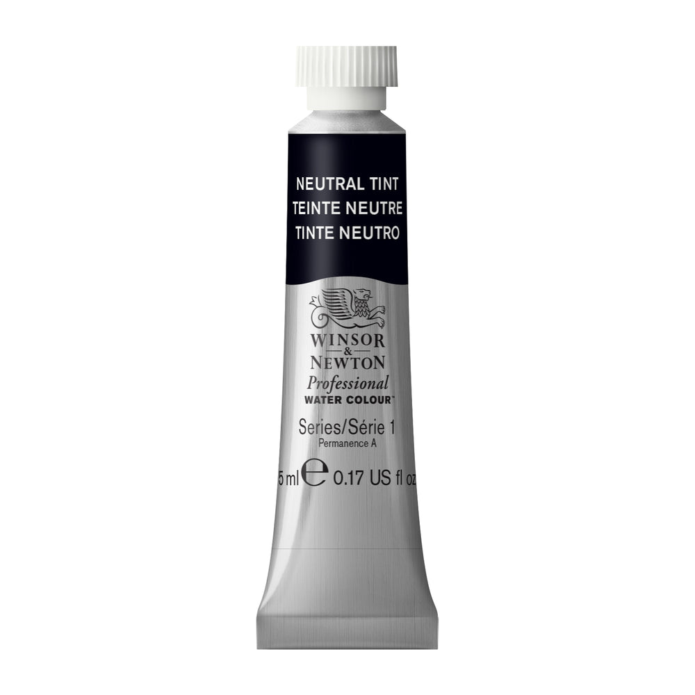 
                      
                        Winsor & Newton Professional Watercolor Tubes, 5ml - Shades of White, Grey & Black
                      
                    