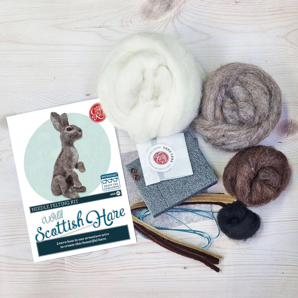 
                      
                        Wild Scottish Hare Needle Felting Kit
                      
                    