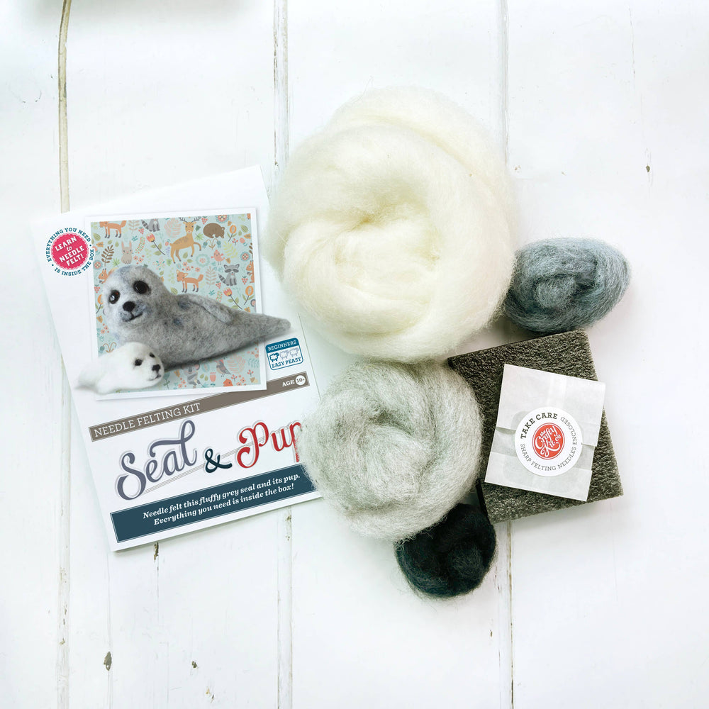 
                      
                        Seal & Pup Needle Felting Craft Kit
                      
                    