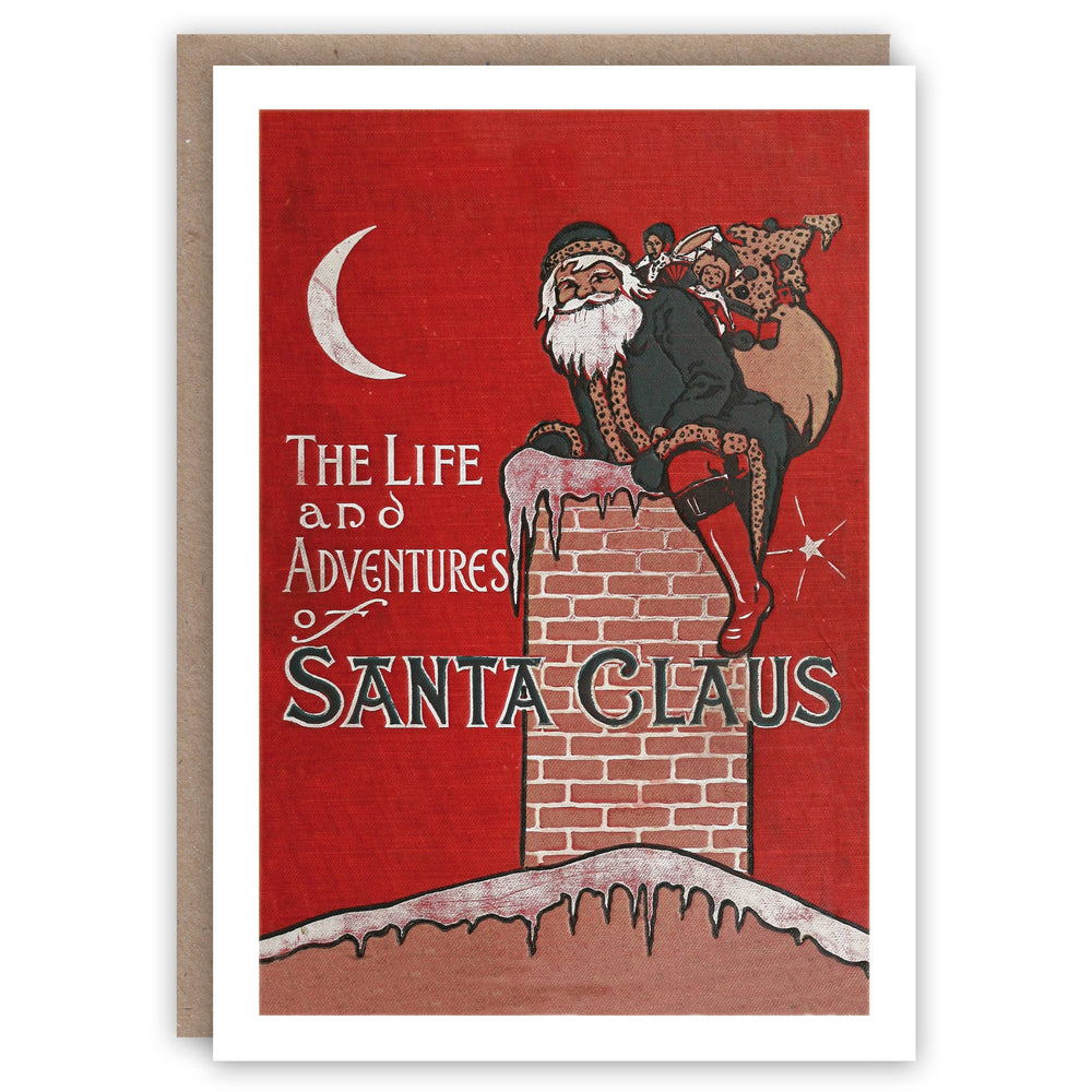 The Pattern Book - Adventures of Santa Claus Christmas card