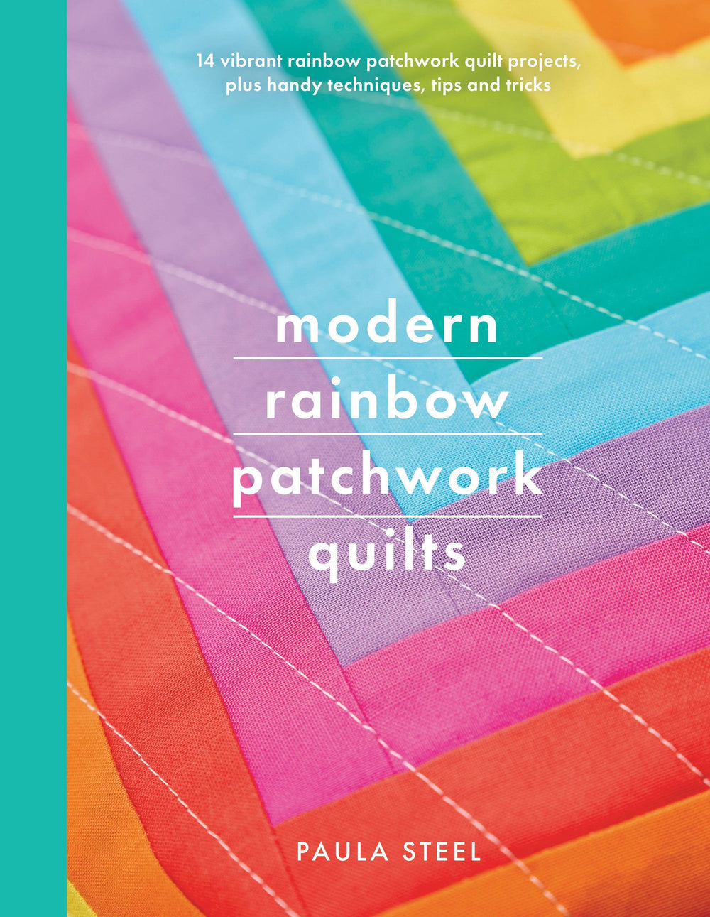 Modern Rainbow Patchwork Quilts