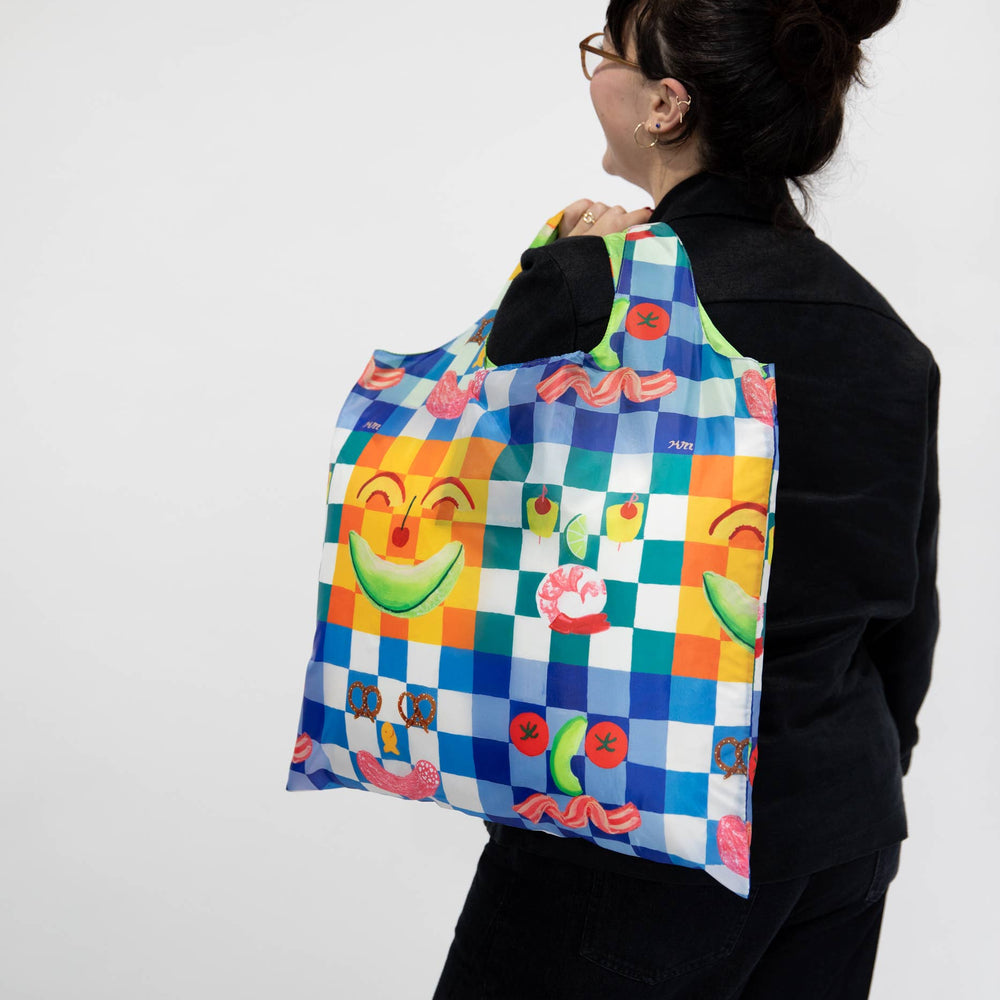 
                      
                        Picnic Art Sack by Kristina Micotti - Reusable Tote Bag
                      
                    