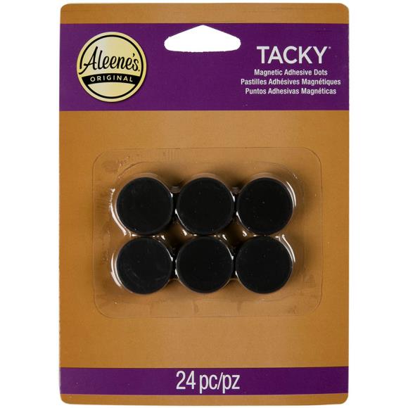 Aleene's Tacky Magnetic Adhesive Dots 24/Pkg