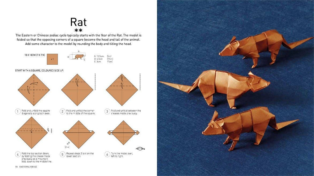 
                      
                        Perfectly Mindful Origami: Origami Zodiac East and West
                      
                    