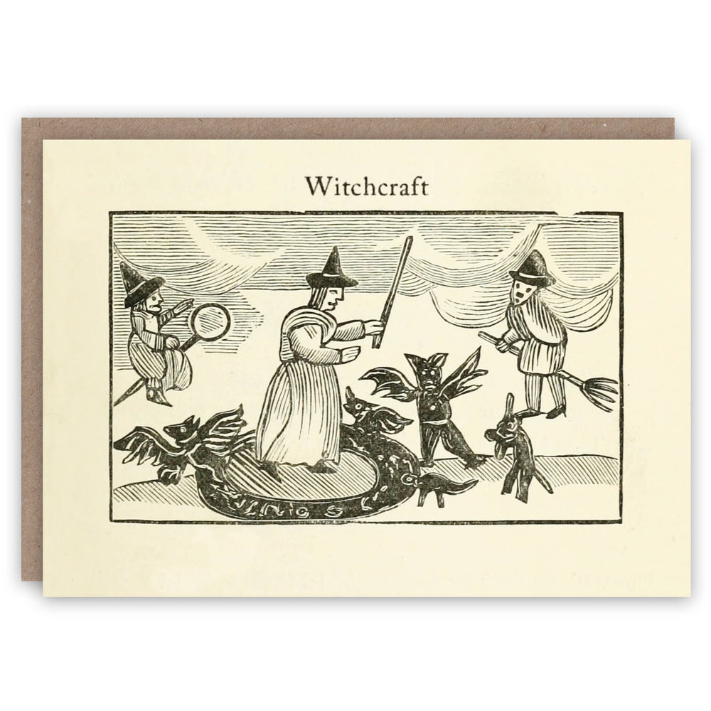 The Pattern Book - Witchcraft greeting card