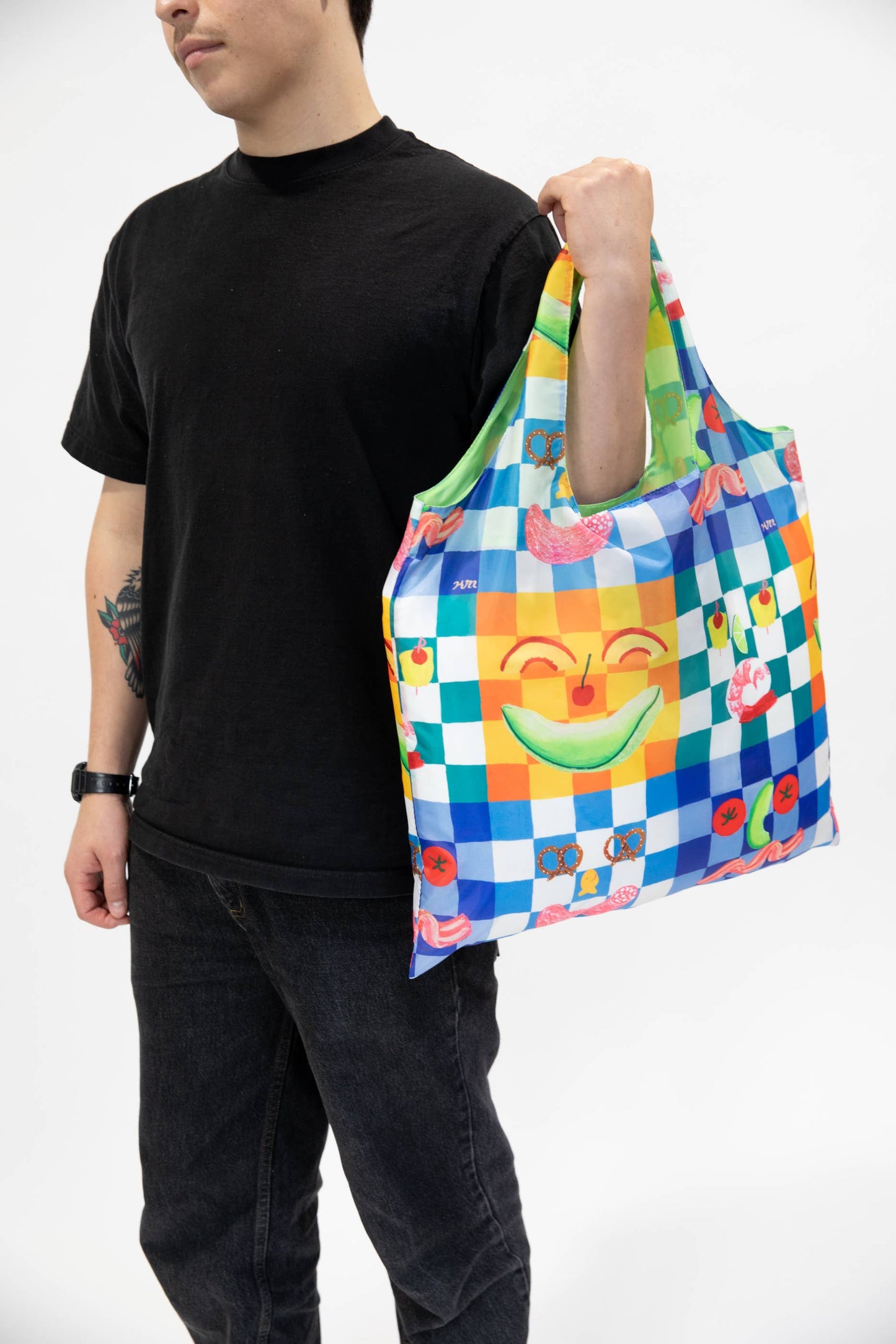 Picnic Art Sack by Kristina Micotti - Reusable Tote Bag