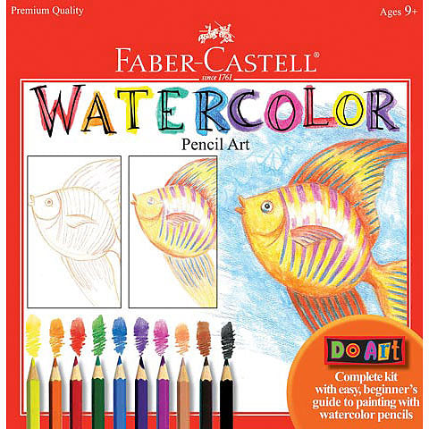 Faber-Castell Do Art Watercolor Pencil Art Kit