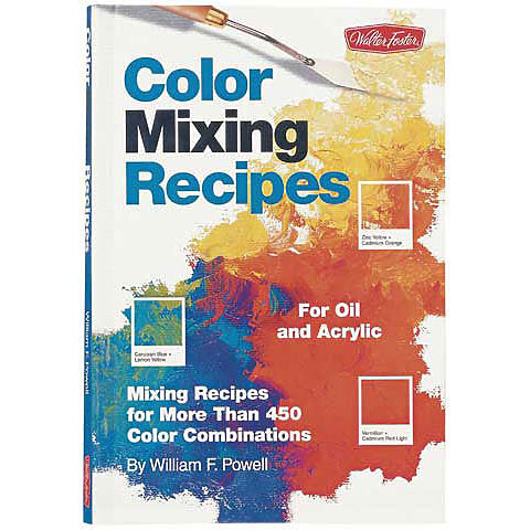 Color Mixing Recipes Series, 1,500 Color Mixing Recipes, 176 Pages