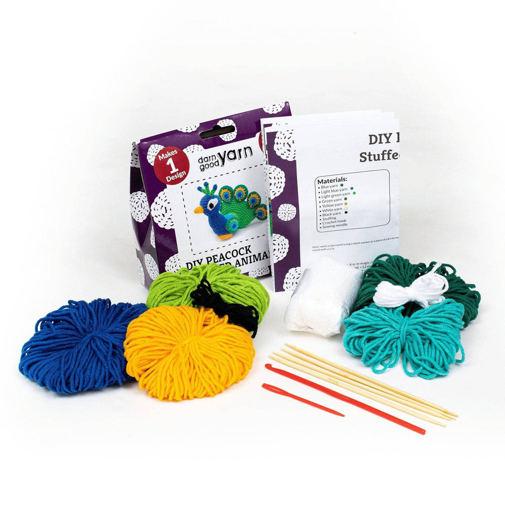 
                      
                        DIY Stuffed Amigurumi Animal Knit & Crochet Kits
                      
                    