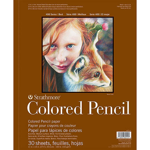 Colored Pencil Pads 400 Series 30 Sheet