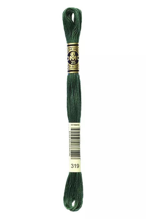 DMC Embroidery Floss - Greens