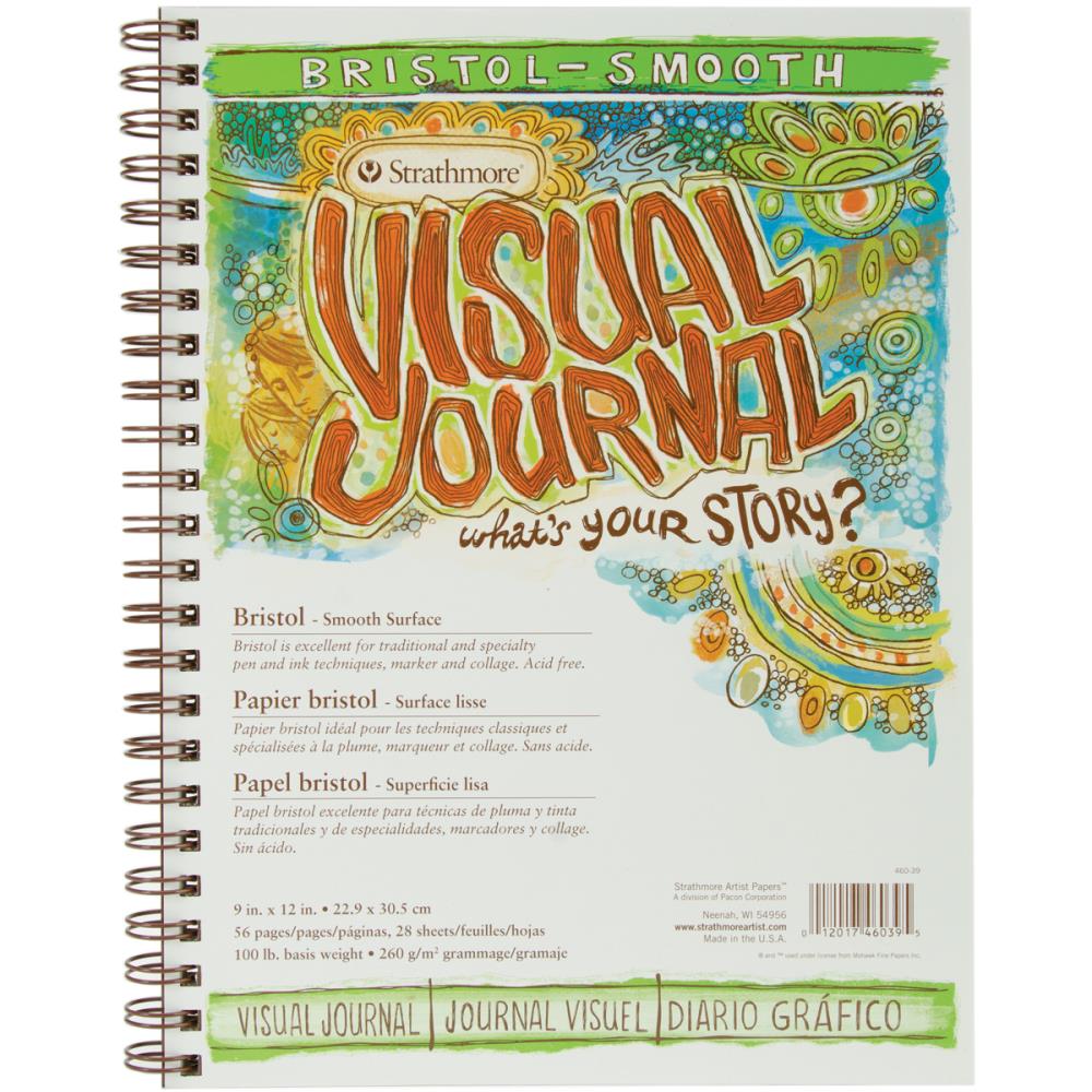 Visual Journal Notebooks Bristol Smooth Vellum