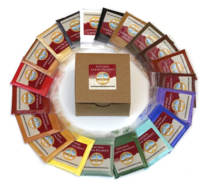 Earth & Mineral Pigment Sample Pack (20 Colors)