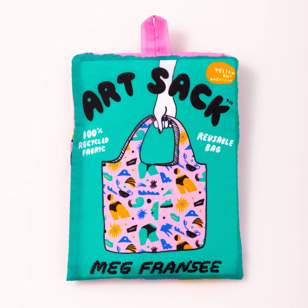 Cheeky Art Sack by Meg Fransee - Eco-Friendly Reusable Tote