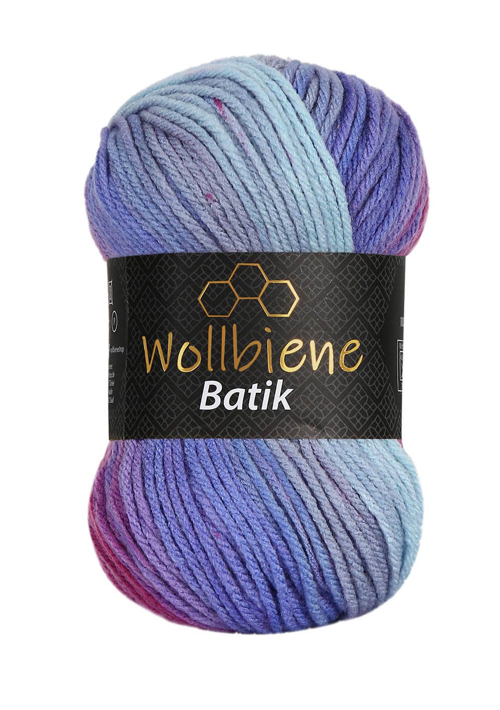 Wollbiene - Wollbiene Batik Farbverlaufswolle Strickwolle