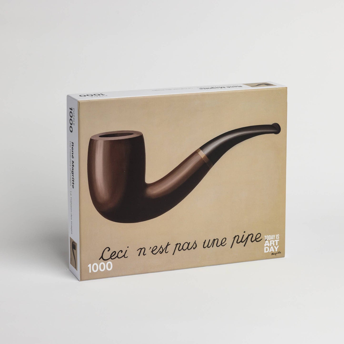 Today is Art Day - Puzzle - René Magritte - This is not a pipe