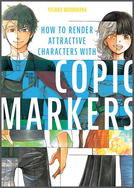 How to Render Attractive Characters with COPIC Markers