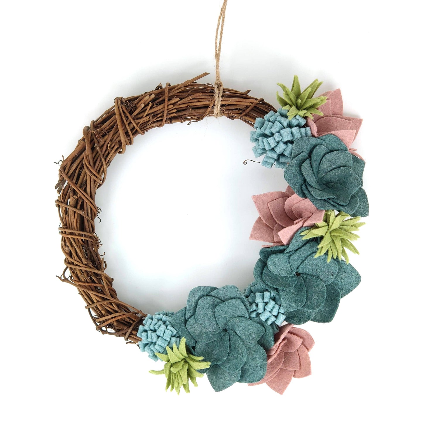 Succulent Felt Wreath Craft Kit