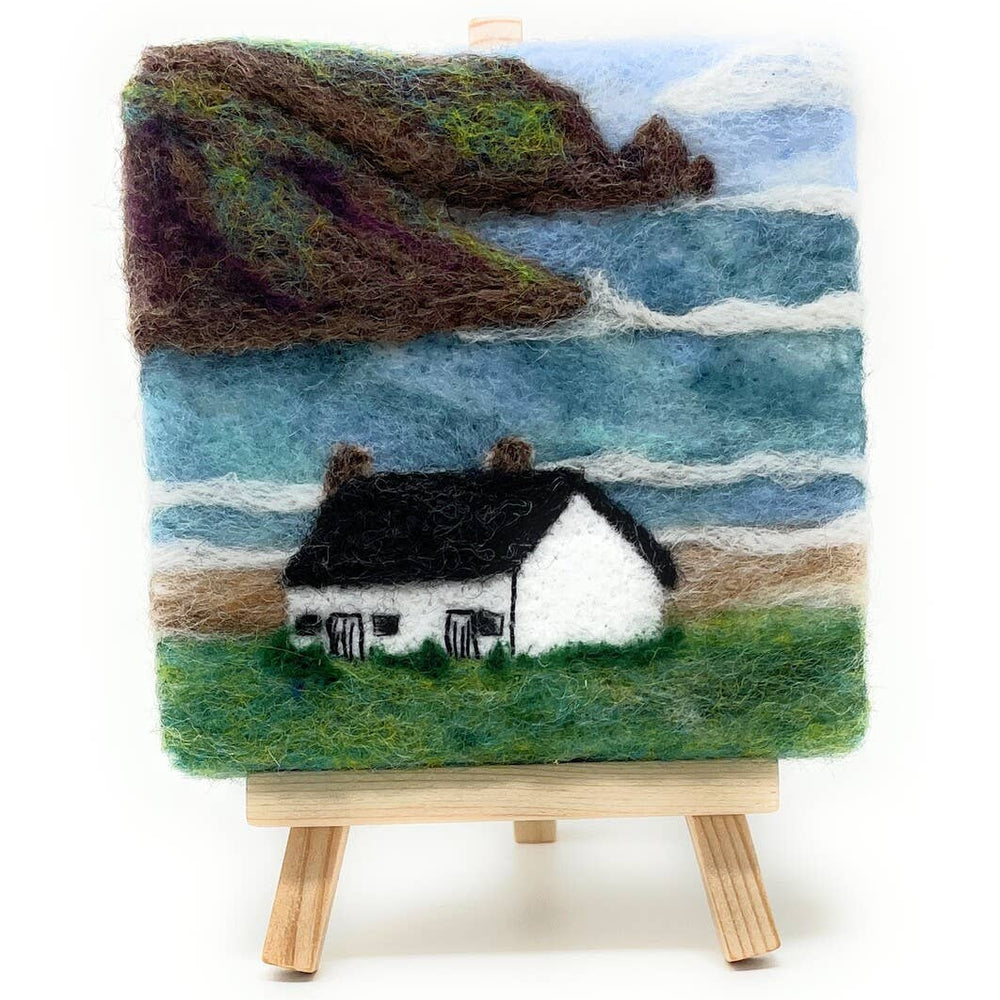 
                      
                        Paint with Wool: Mini Masterpiece Seashore Bothy Felting Kit
                      
                    