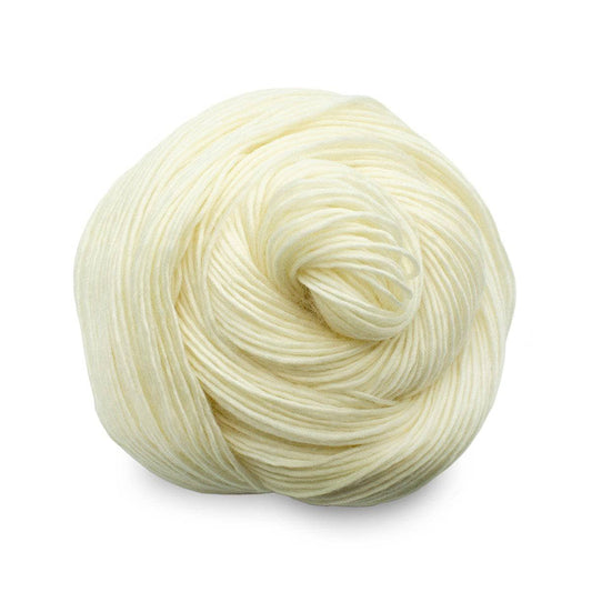 Pure Superwash Merino Wool Yarn: Undyed
