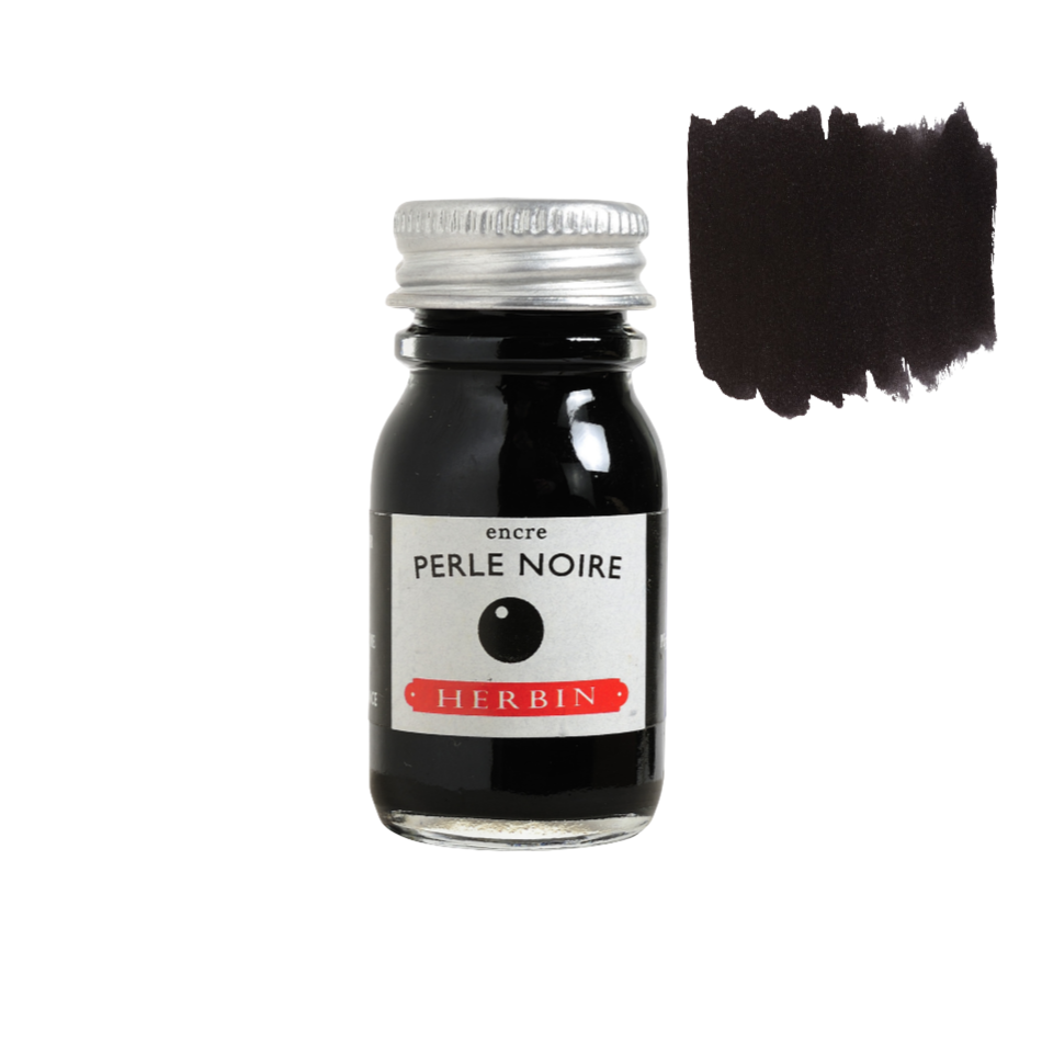 Black Herbin Fountain Pen Ink 10ml Bottle -35 Colors