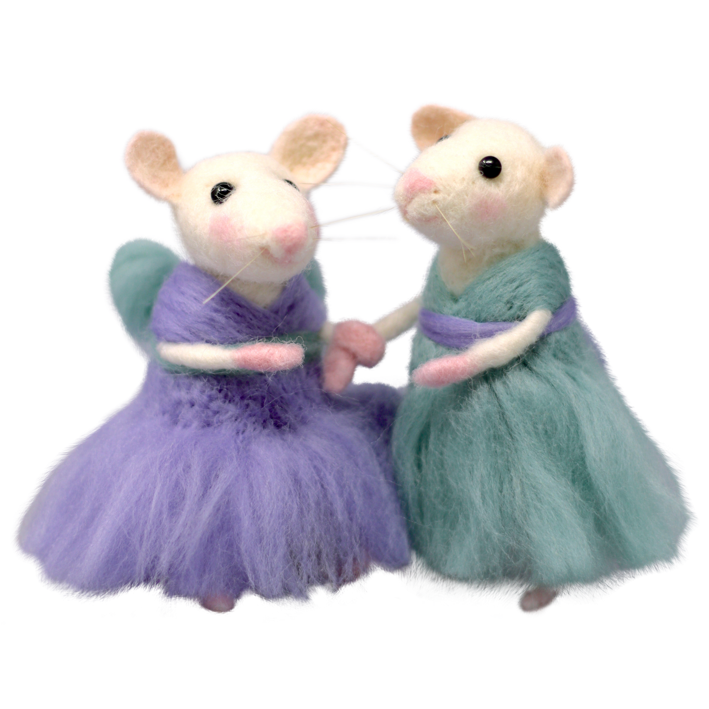 Poppy & Daisy Mice Needle Felting Kit