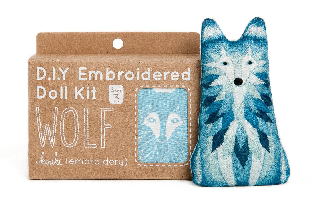 Wolf - Embroidery Kit