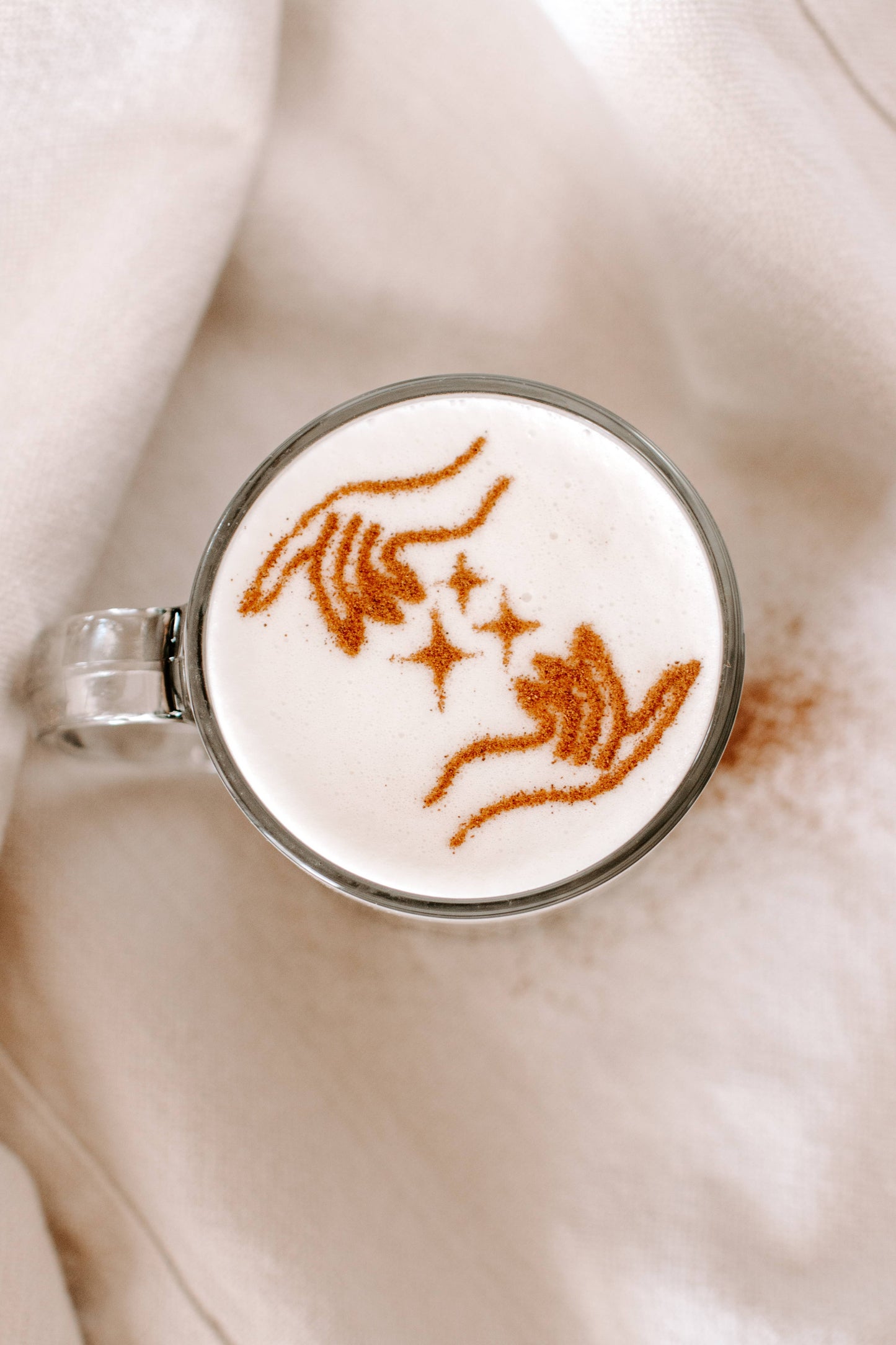 Magic Potion Latte Art Stencil