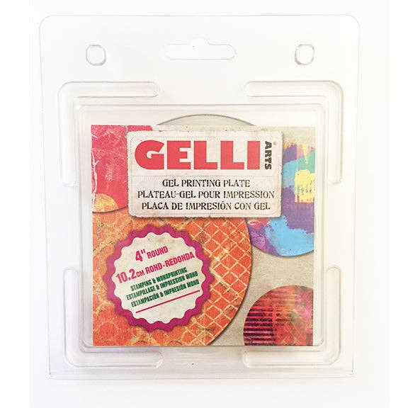 Gelli Arts - 4” Round Gelli® Printing Plate
