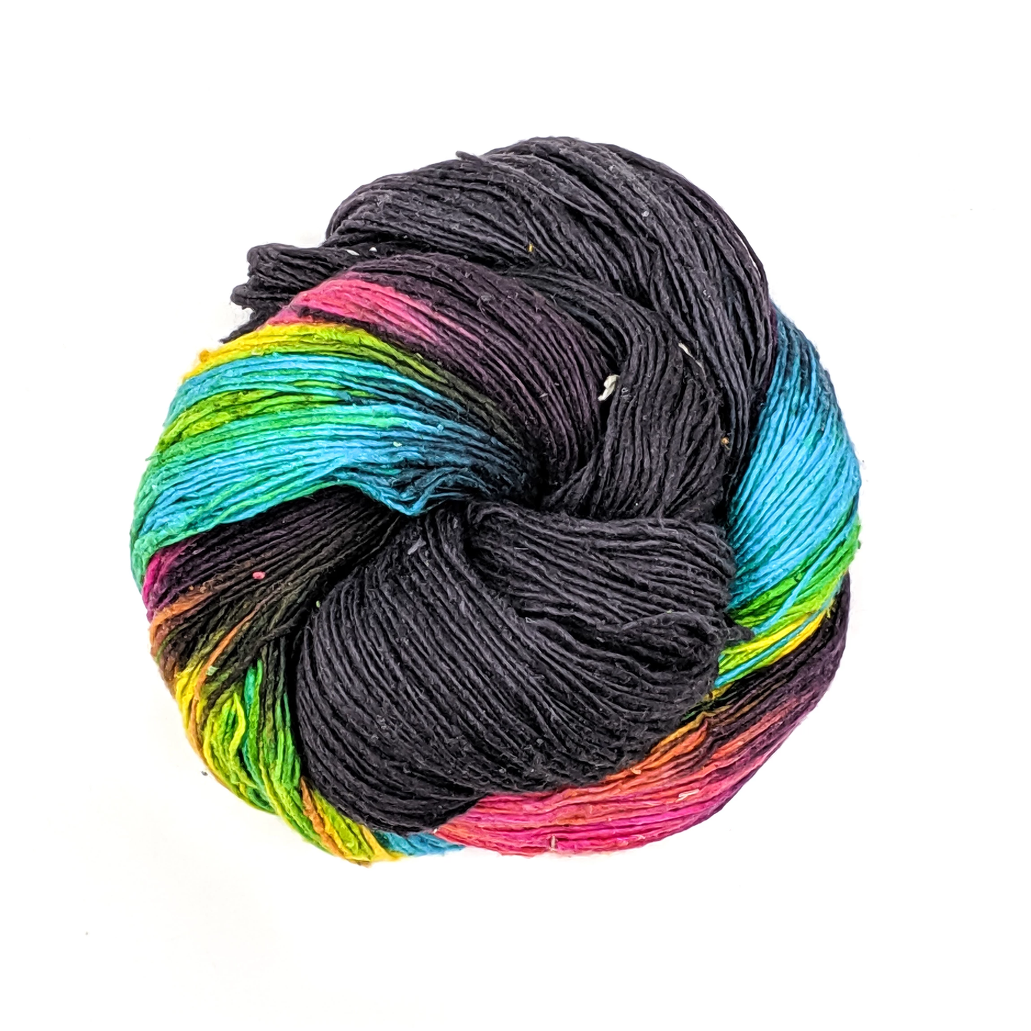 Peek-a-boo Lace Weight Silk Yarn