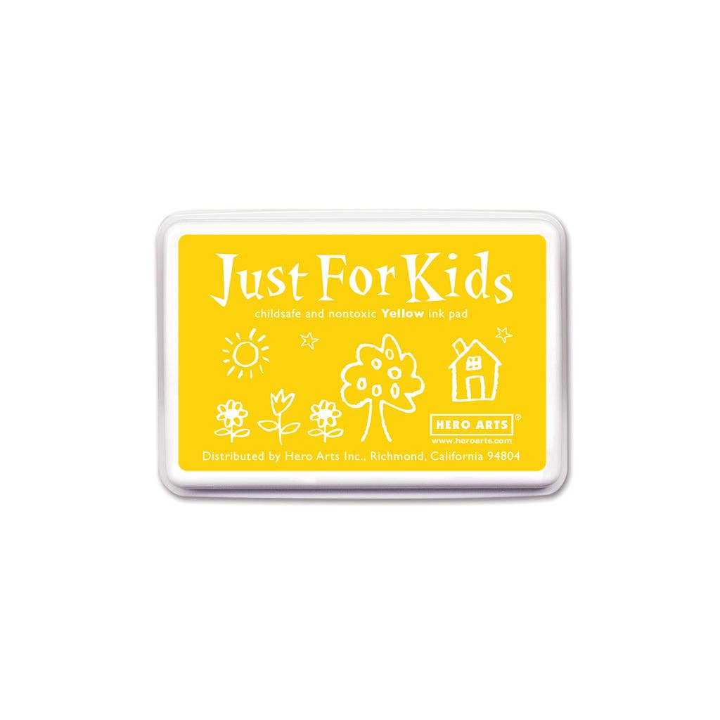 Just For Kids Yellow Ink Pad
