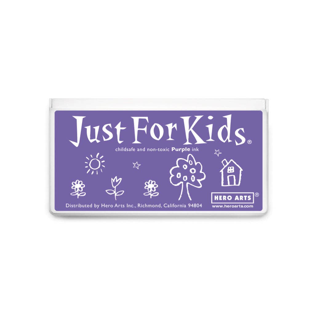 Jumbo Just For Kids Purple Ink Pad