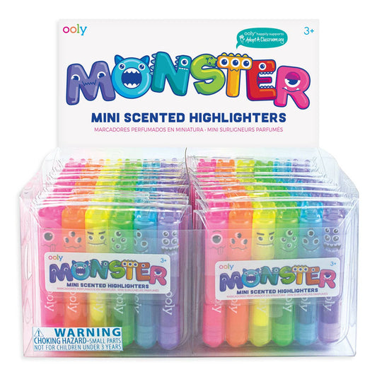 ooly mini scratch & scribble art kit: monster trucks - Little