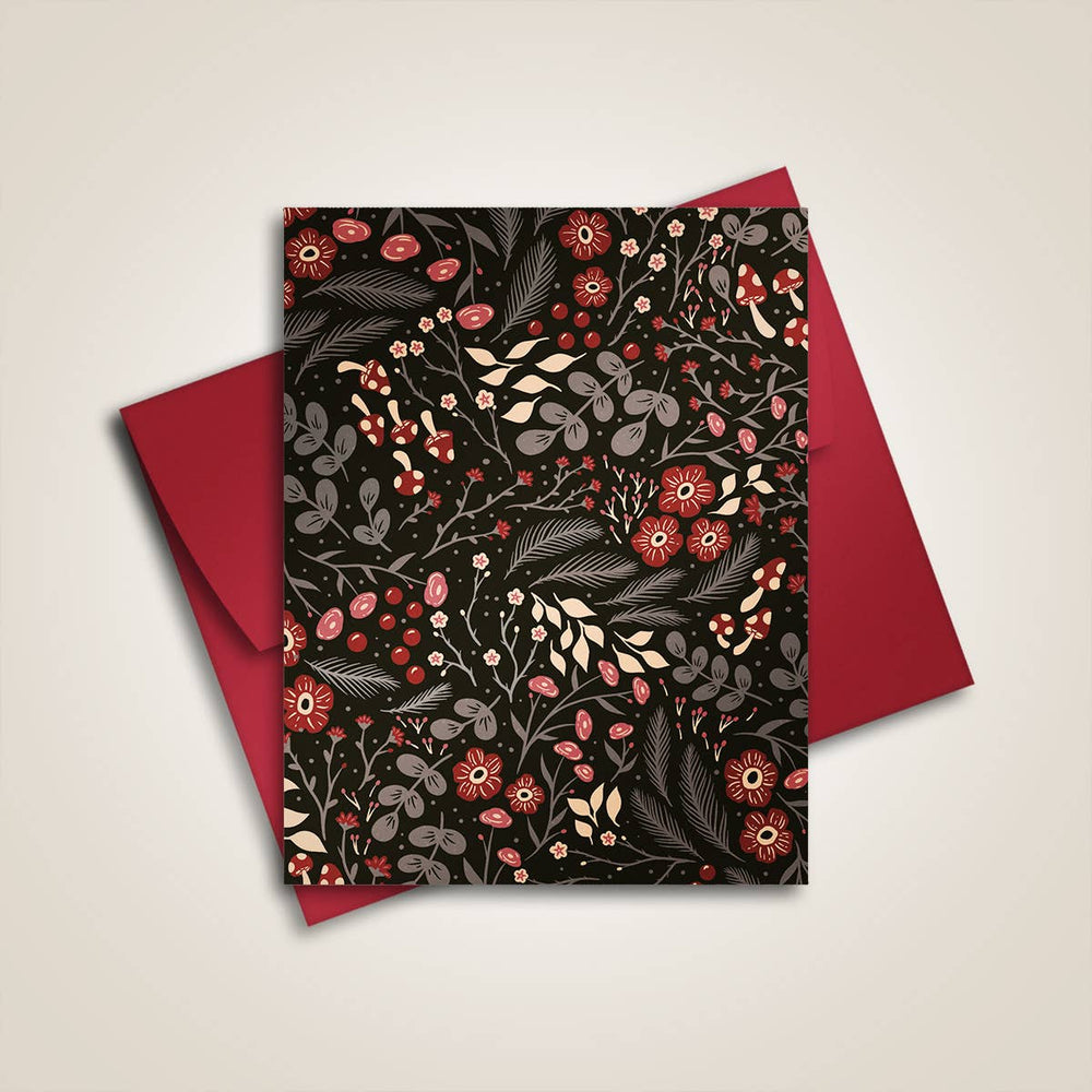 
                      
                        Winter Floral - Greeting Card
                      
                    
