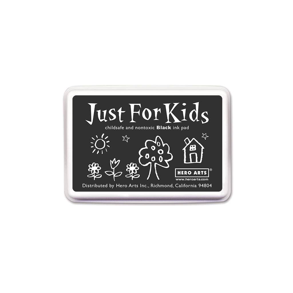 Just For Kids Black Ink Pad