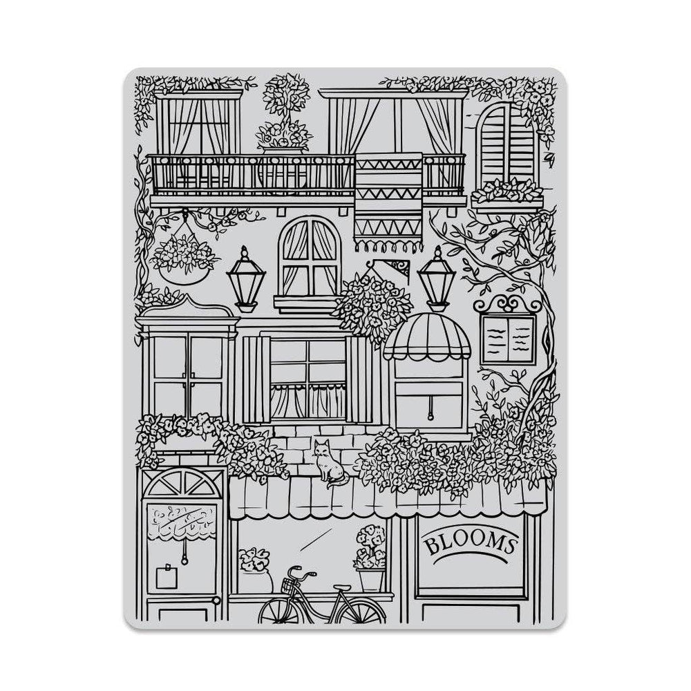 Flower Shop Handmade Rubber Cling Stamp