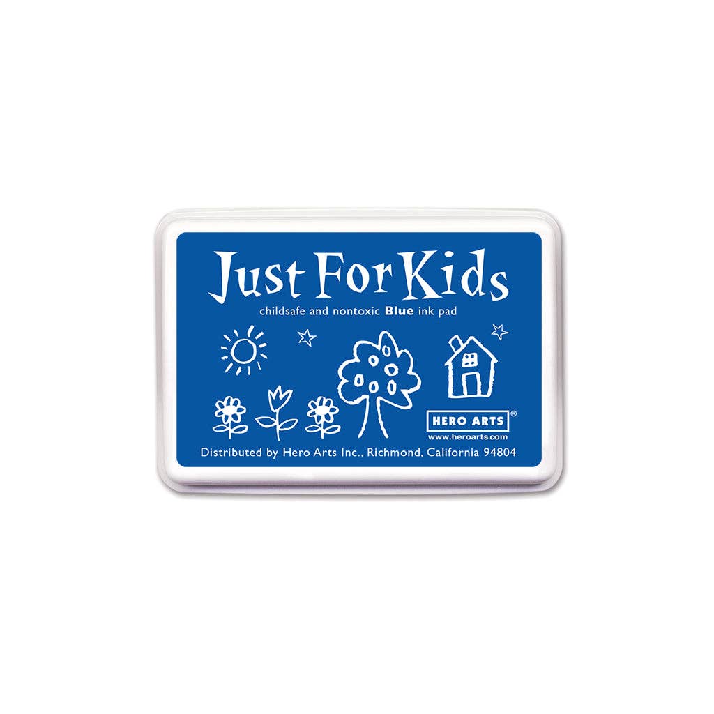 Just For Kids Blue Ink Pad