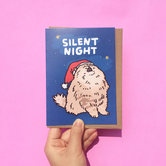 Greeting Card - Silent Night