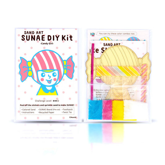 【SUNAE(sand art) DIY Kit】Candy Girl