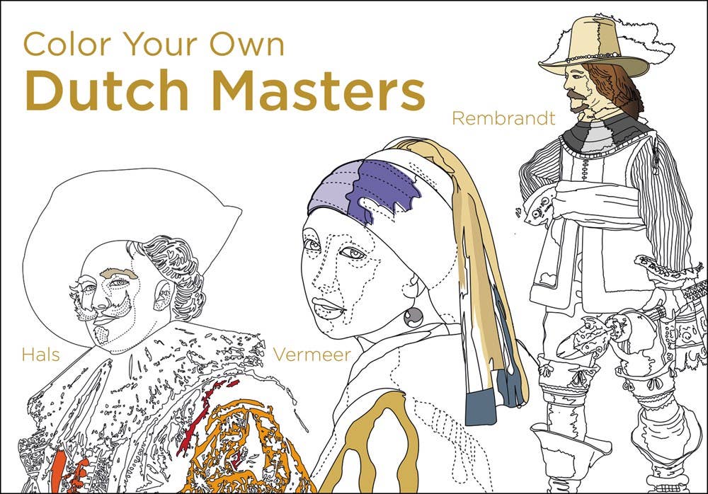 Microcosm Publishing & Distribution - Color Your Own Dutch Masters