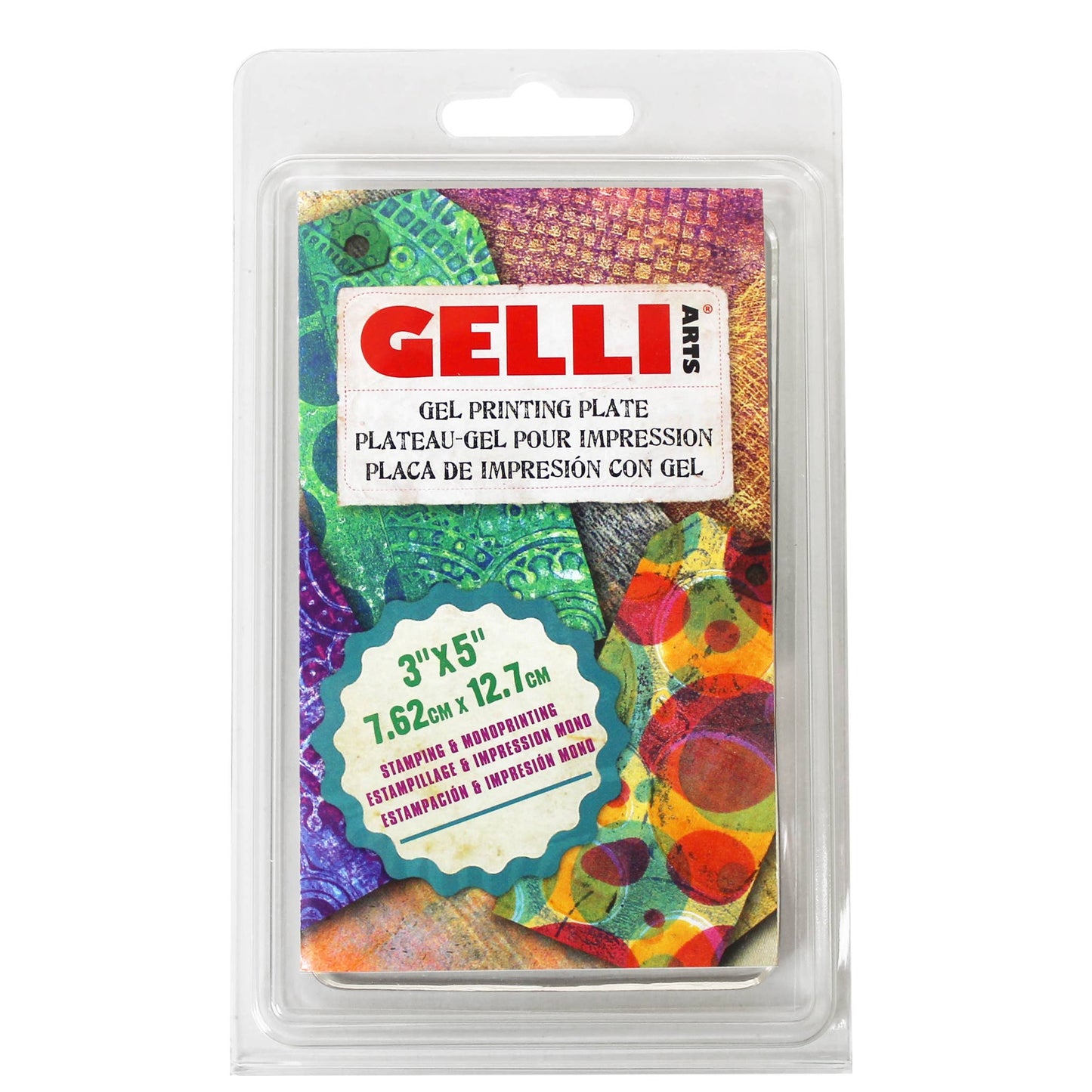 Gelli Arts - 3" x 5" Gelli Arts Printing Plate