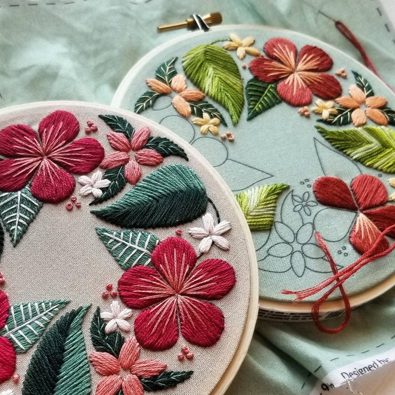 Spiral Sampler Beginner Embroidery Kit