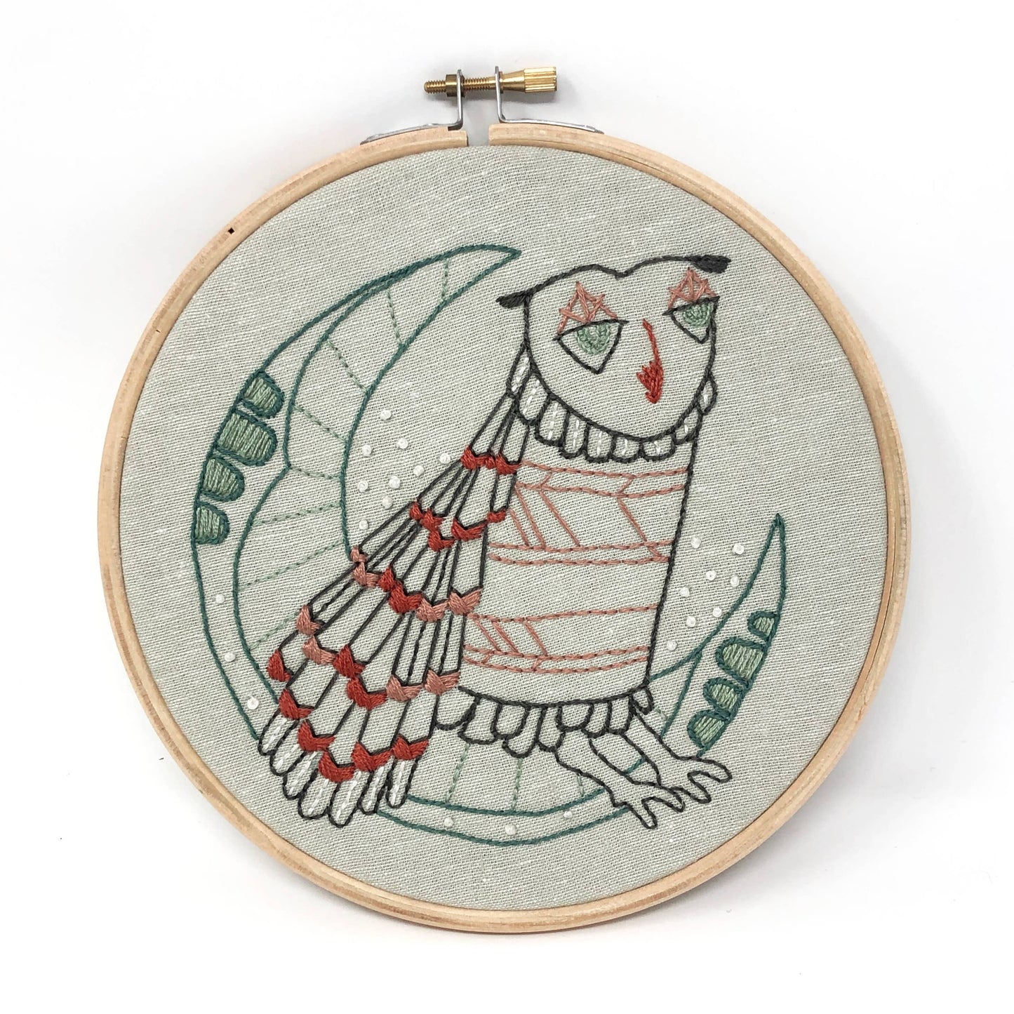 Owl Embroidery Kit