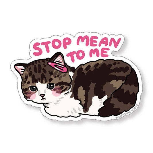Cat Meme Die-Cut Stickers