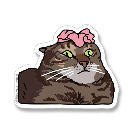 Cat Meme Die-Cut Stickers