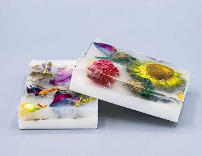DIY Soap Making Kit - Dried Flower Soap Craft Kit