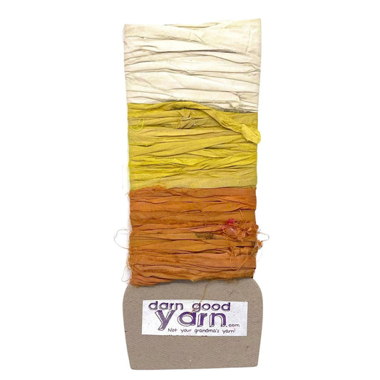 Yarn & Ribbon 3 Color Sample Cards: Citrine